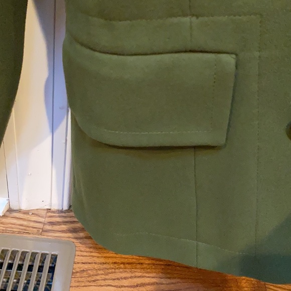 Banana Republic wool coat, green, size M - Picture 5 of 7